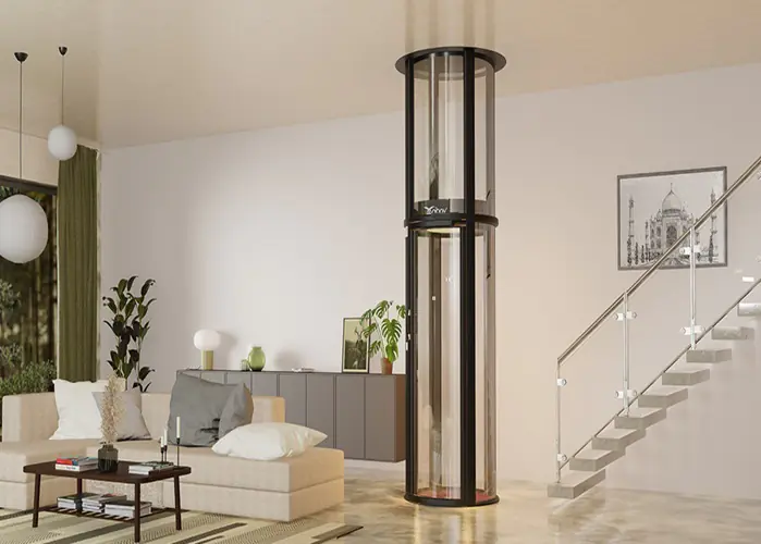 How to install a Nibav home elevator in an existing building?